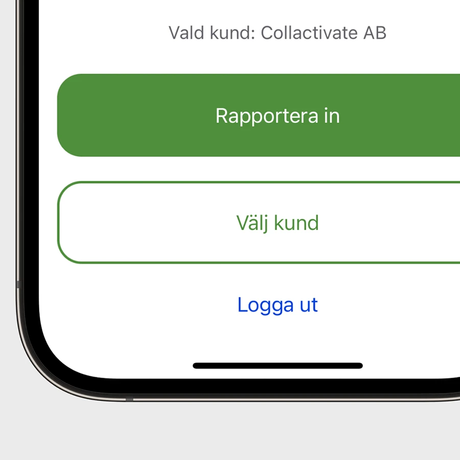 Trygghetsrapporterings-app